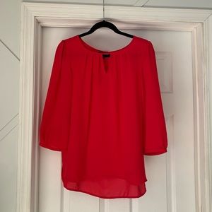 NWT Express Fuchsia Chiffon Blouse